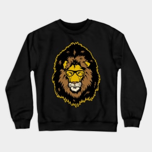 Lion Nerd Crewneck Sweatshirt